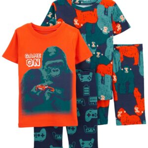 Carter's 4-Piece Video Games 100% Snug Fit Cotton PJs Vat $52.36