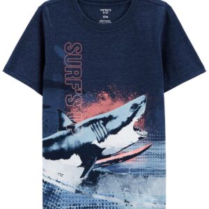 Carter's- Kid Shark Jersey Tee Vat $20.99