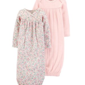 CARTER'S   BABY G 2PC PINK-FLOWERS GOWN   $26.07 VAT