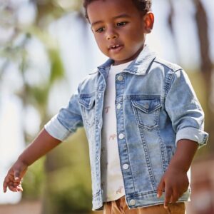 Mayoral Baby Boys Cotton Denim Jacket Vat $67.19