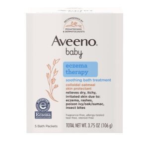 Aveeno Baby Eczema Therapy Bath 3.75oz Vat $13.75