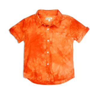 Appaman Playa Shirt Tangerine Tango VAT $88.55