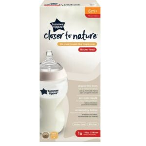 Tommee Tippee Closer to Nature 11 oz Thick Feed Bottle VAT $27.45
