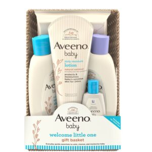 Aveeno Welcome Little One Gift Basket Vat $49.89