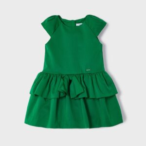 Mayoral Ottoman Bow Applique Dress Girl Vat $83.93