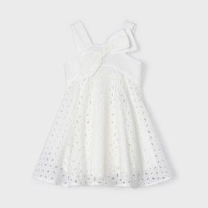 Mayoral Perforated dress Vat $78.35
