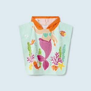 Mayoral Poncho Aqua Towel Vat $46.59