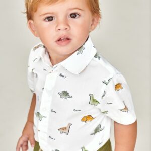 Mayoral Baby Boys Print Shirt Vat $37.54