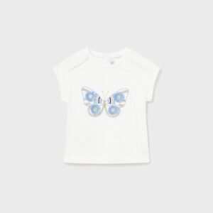 Mayoral Baby Girls Short Sleeve Tee Vat $27.92
