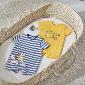 Mayoral Set of Two Short Rompers - Vat $60.45