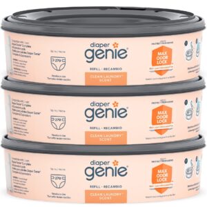 Playtex Diaper Genie Bags Refills 3-pack- Clean Laundry Scent VAT $67.80