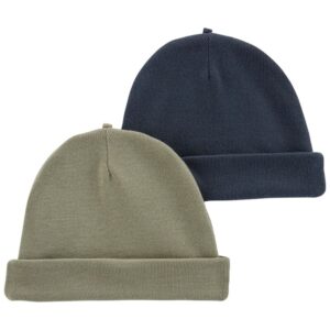 CARTER'S BABY BOY 2-PACK CAPS VAT $19.63