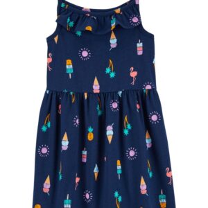 Carter's Toddler Girl Ice Cream Jersey Dress VAT $22.50
