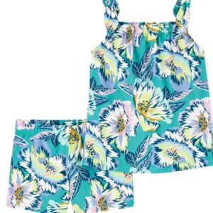 Carter's Baby Girl 2-Piece Tropical Tank & Short Set VAT $26.25