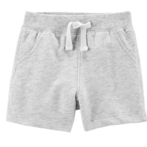 Carter's Baby Boy Grey Pull-On French Terry Shorts VAT $16.50