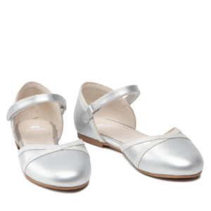MAYORAL TWEEN BALLERINA FLATS SILVER VAT $87.20