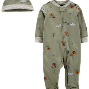 CARTER'S   BABY B 2-WAY ZIPPER BUFFALO   $20.96 VAT
