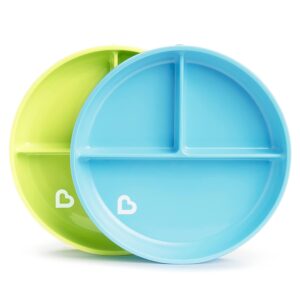 Munchkin Stay Put Divided Suction Plates VAT $8.36
