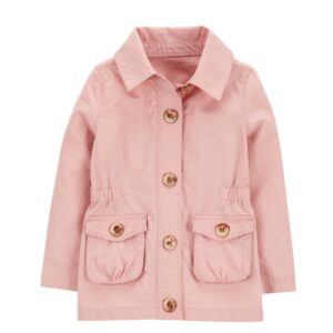 Carter's Toddler Girl Pink Button Down Jacket VAT $32.04