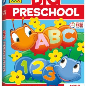 School Zone Big Preschool Workbook Ages 3-5 VAT $24.38