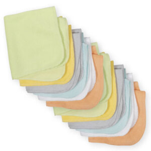 CUDDLE TIME  12-PACK NEUTRAL WASHCLOTHS   $8.25 VAT