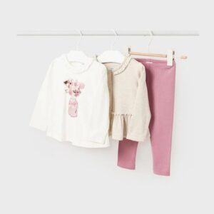 Mayoral Baby Girl 3 Piece Suit- Rubor VAT $70.04