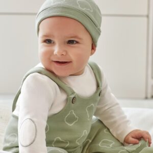Mayoral Baby Boy Romper & Hat Set- Tea VAT $56.02