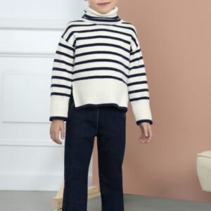 Abel & Lula Tween Girls Boot Cut Trousers- Navy VAT $70.95