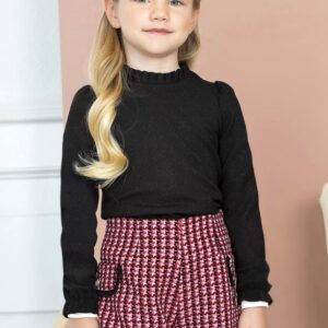 Abel & Lula Big Girls Tweed Bermuda Shorts VAT $70.95