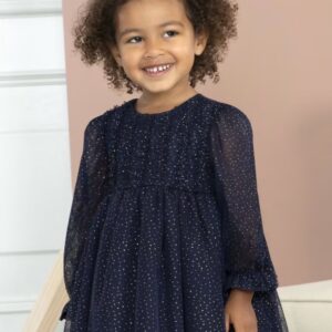 Abel & Lula Baby Girl Shimmer Tulle Dress VAT $94.71