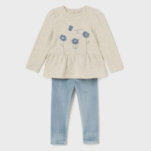 Mayoral Baby Girl Pullover & Legging Set- Bluebell VAT $61.60