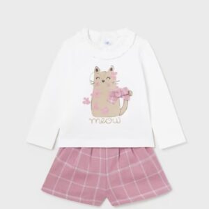 Mayoral Baby Girl Shirt and Short Set VAT $55.94