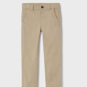 Mayoral Big Boy Slim Chino Trouser- Beige VAT $39.27