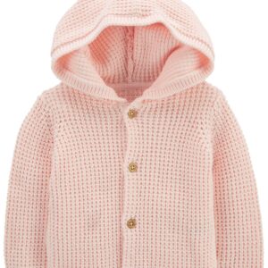 Carter's Baby Girl Hooded Cardigan- Pink VAT $39.27