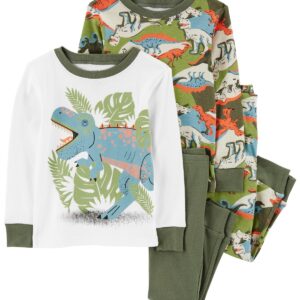 Carter's Baby Boy 4 Piece Dino Pajama Set VAT $30.53