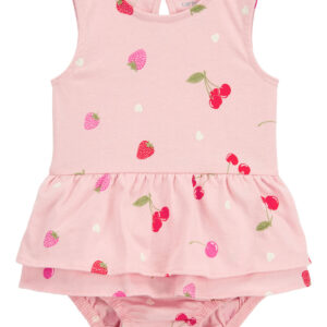 Carter's Baby Girl Strawberry Sunsuit- Pink VAT $17.47