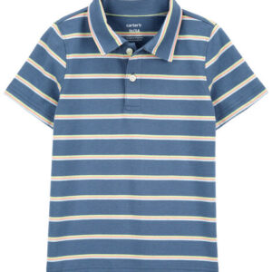 Carter's Toddler Boy Easter Blue Polo VAT $16.78