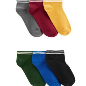 Carter's Boys 6 Pack Ankle Socks Set- Multi VAT $18.81
