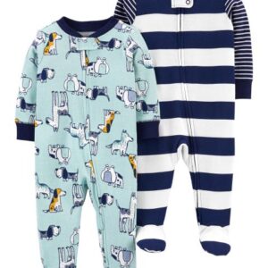 Carter's Baby Boy 2 pack Sleep & Play Pajamas- Dogs VAT $31.35