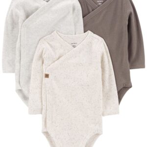 Carter's Baby Boy 3 Pack Side Snap Bodysuits VAT $28.07