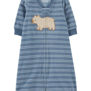 Carter's Baby Boy 2-way Fleece Sleep Bag-Blue VAT $15.81