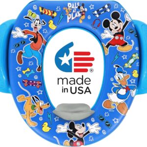 Disney Mickey Mouse "Pals at Play" Soft Potty Training Seat VAT $37.10