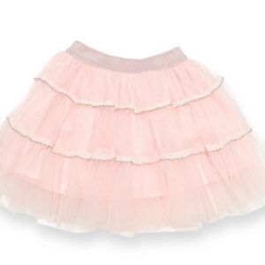 Doe a Dear Toddler Girl Embellished Trim Tutu- Pink VAT $46.07