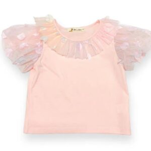 Doe a Dear Big Girl Moon & Star Embellished Tee VAT $45.38