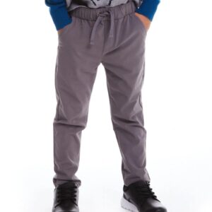 Andy & Evan Boys Hybrid Pull-on Pants- Grey VAT $39.19