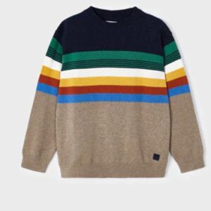 Mayoral Big Boy Striped Sweater VAT $41.58