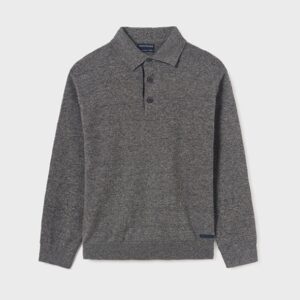 Mayoral Tween Boy Sweater- Charcoal VAT $52.96