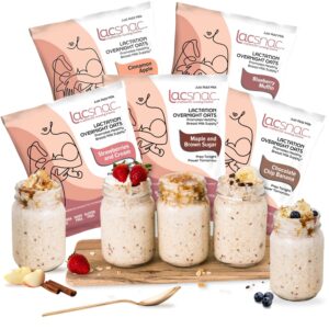 Lacsnac Lactation Overnight Oats Supplement VAT $7.84