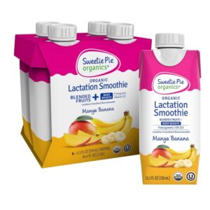 Sweetie Pie Organics Lactation Smoothie- Mango-Banana VAT $6.80