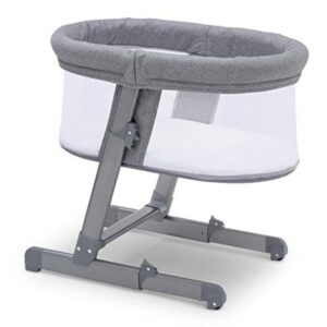 DELTA- SIMMONS KIDS OVAL CITY SLEEPER BASINET-GREY TWEED- $412.50 VAT